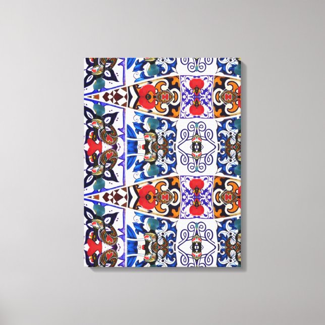 Impresión de lienzo para diseños portugueses (Anverso)