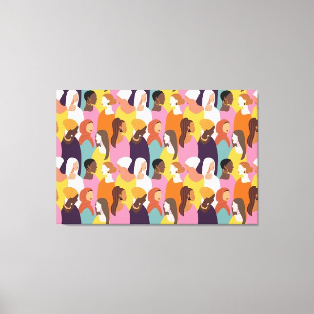 Impresión de lienzo para el día de la madre (Anverso)