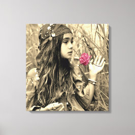 Impresión de lienzo para jóvenes Chicas gitanos