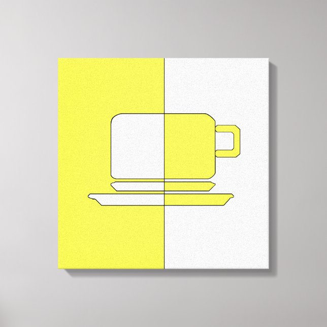 Impresión de lienzo para la Copa Ashton Amarillo y (Anverso)