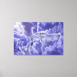 Impresión de lienzo para mamás y bebés de Unicorni