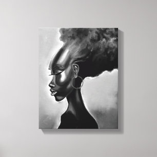 Impresión de lienzo para mujeres africanas