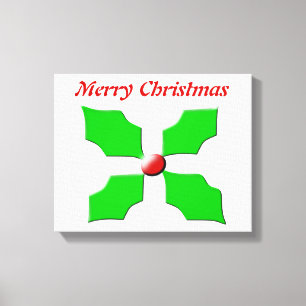Impresión de lienzo Personalizado de Feliz Navidad