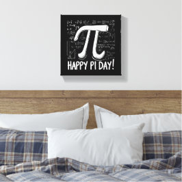 Impresión de lienzo Pi Day - Arte de matemáticas e
