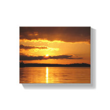 Impresión de lienzo premium de Konnevesi Sunset