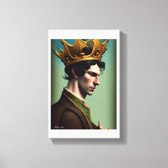 Impresión de lienzo real (Anverso)