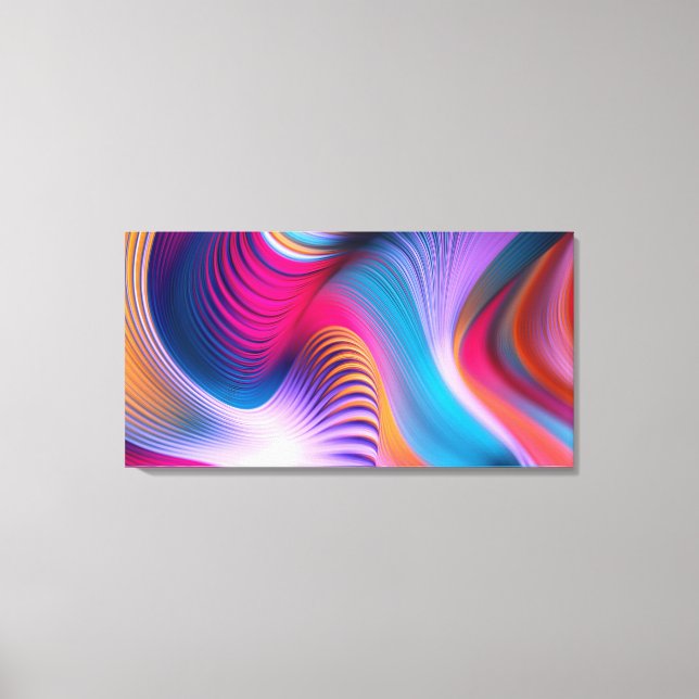 Impresión de lienzo - Resumen-Arte-Antelope-Cañón (Anverso)