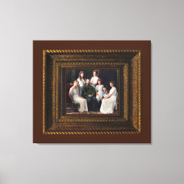 Impresión de lienzo Romanov para los Mártires Real