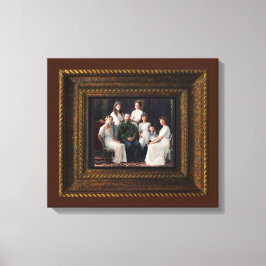 Impresión de lienzo Romanov para los Mártires Real