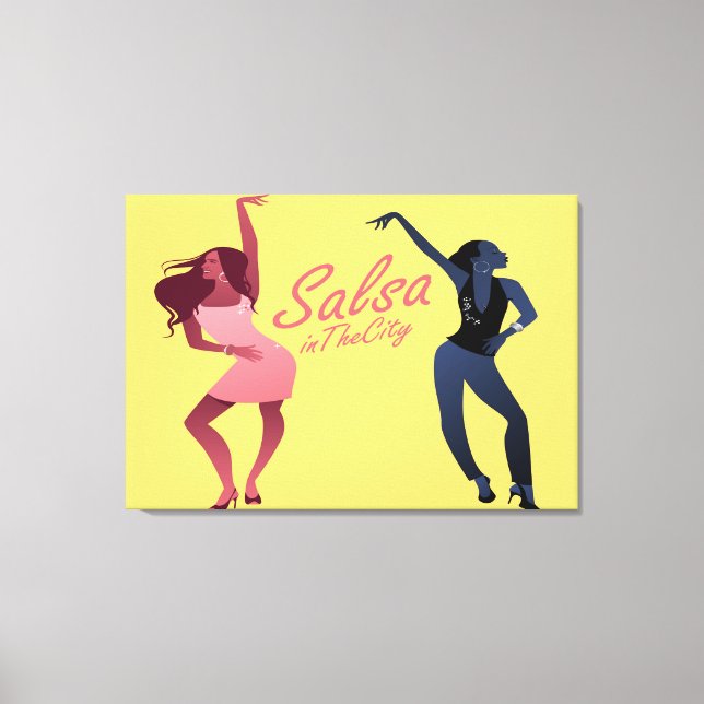 Impresión de lienzo Salsa (Anverso)