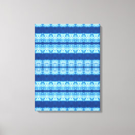 Impresión de lienzo Shibori entrelazado