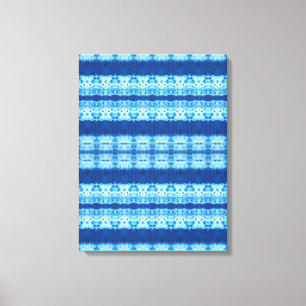 Impresión de lienzo Shibori entrelazado