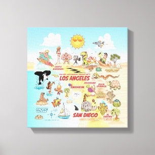 Impresión de lienzo socal
