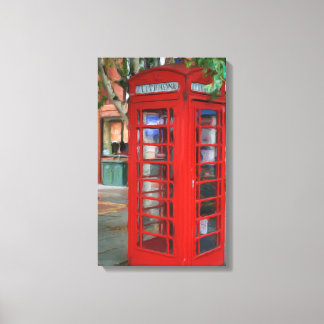 Impresión de lienzo telefónico de Londres