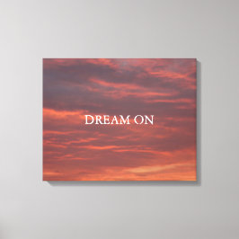 Impresión de lienzo temprano por la mañana