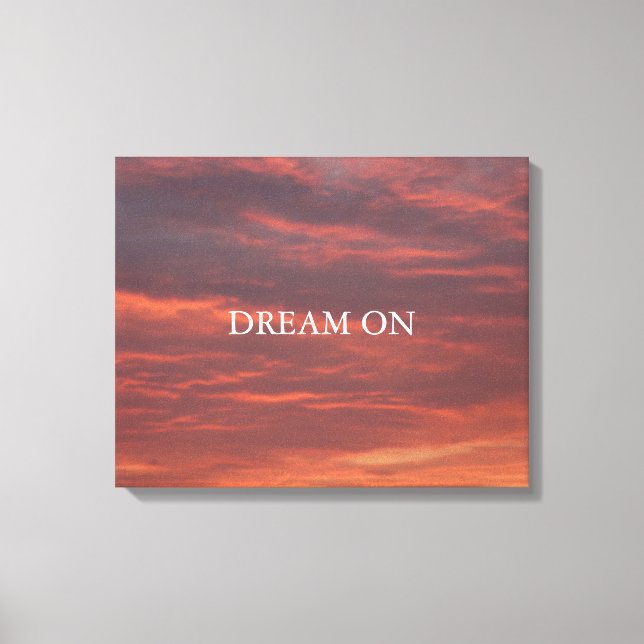 Impresión de lienzo temprano por la mañana (Anverso)