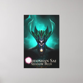 Impresión de lienzo TTEL azul en la sombra de Taid