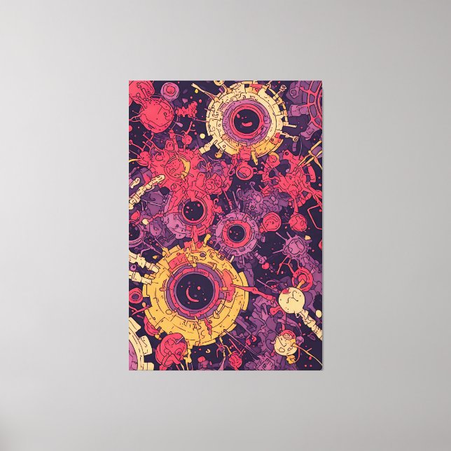 Impresión de lienzo V-Pulse 6 (Anverso)