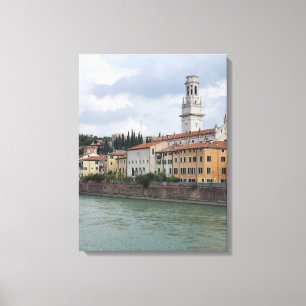 Impresión de lienzo vista Verona