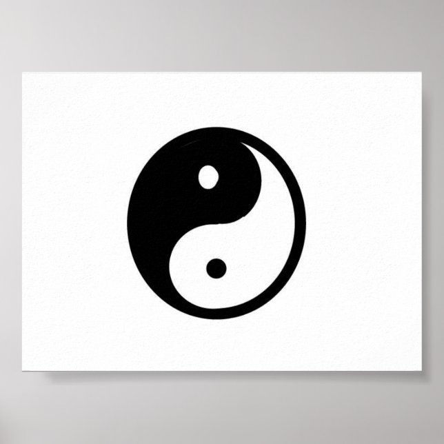 Impresión de lienzo Yin/Yang (Frente)