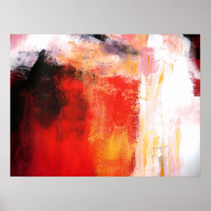 Impresión de lienzos de brillo de arte abstracto m