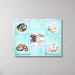 Impresión de lienzos de conchas marinas - 5 imágen