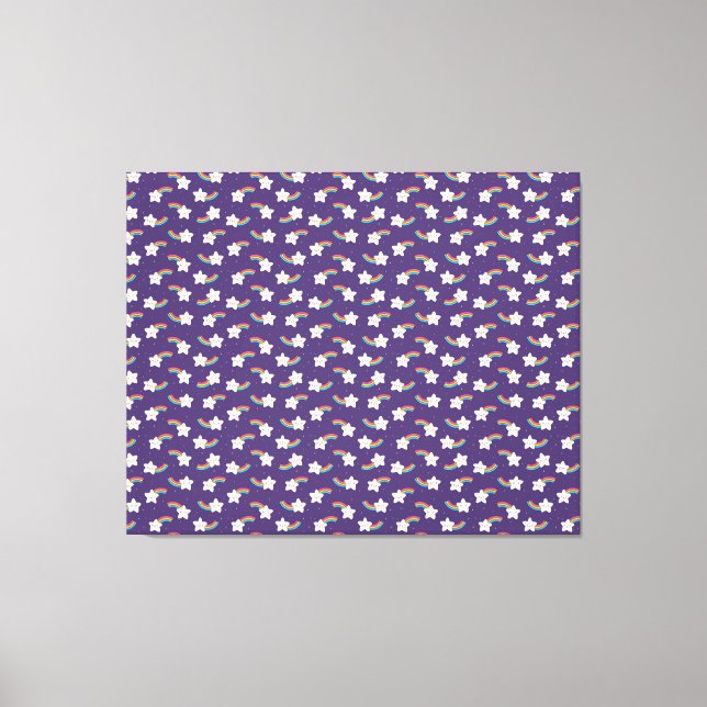 Impresión de lienzos de Estrellas de Arco Iris (Anverso)