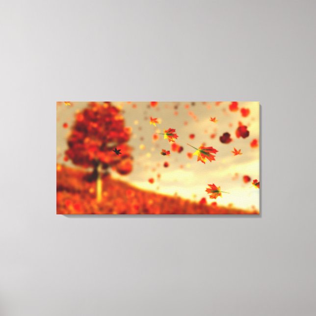 Impresión de lienzos de la Brisa de Octubre (Anverso)