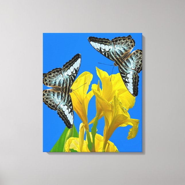 Impresión de lienzos de mariposas de escaladores a (Anverso)