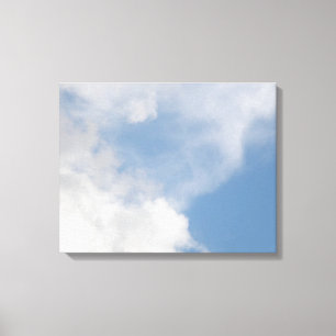 Impresión de lienzos de nubes onduladas