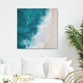 Impresión de lienzos de playa para navegantes aére