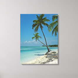 Impresión de lienzos de playa tropical