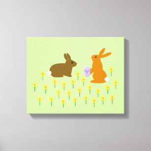 Impresión de lienzos de Semana Santa y Daffodils