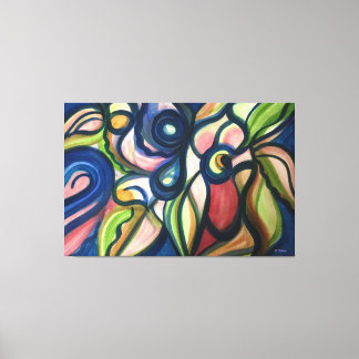 Impresión de lienzos estirados de arte moderno con
