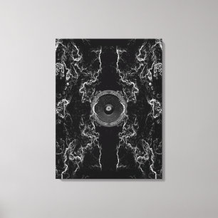 Impresión de lienzos para altavoces de música en b