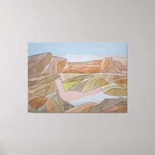 Impresión de líneas acuáticas de playa perdidas