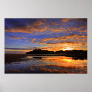 Impresión de Llanstephan Sunset