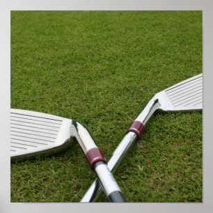 Impresión de los clubs de golf