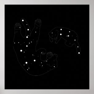 Impresión de los osos espaciales