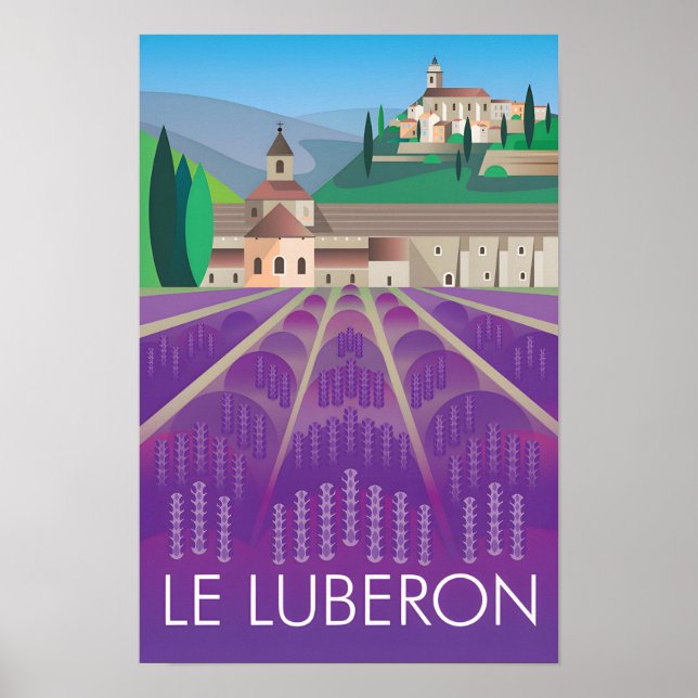 Impresión de Luberon (Frente)