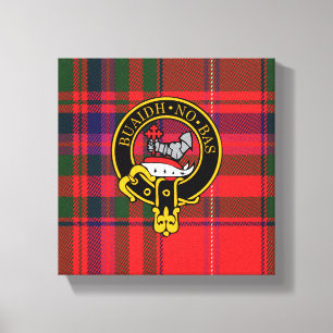 Impresión de Macdougall Scottish Escudo y Tartan C