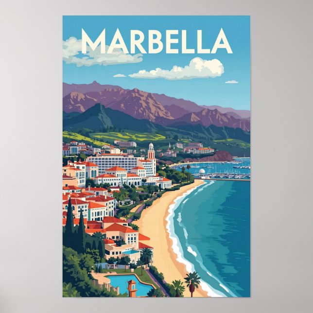 Impresión de Marbella (Frente)