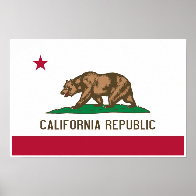 Impresión de marca de California (Frente)
