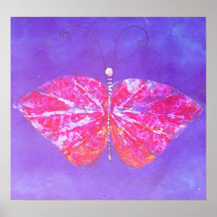 impresión de mariposa