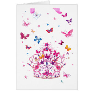 Impresión de mariposa colorida: Obra maestra coron