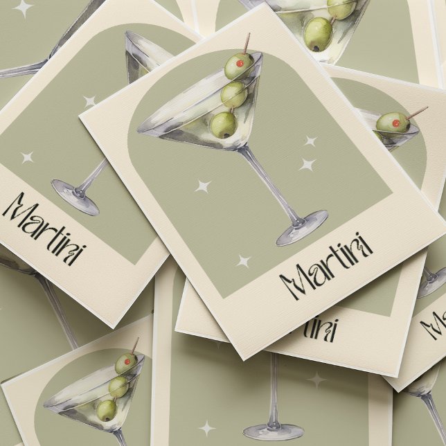 Impresión de Martini | Poster de cócteles de decor (Subido por el creador)