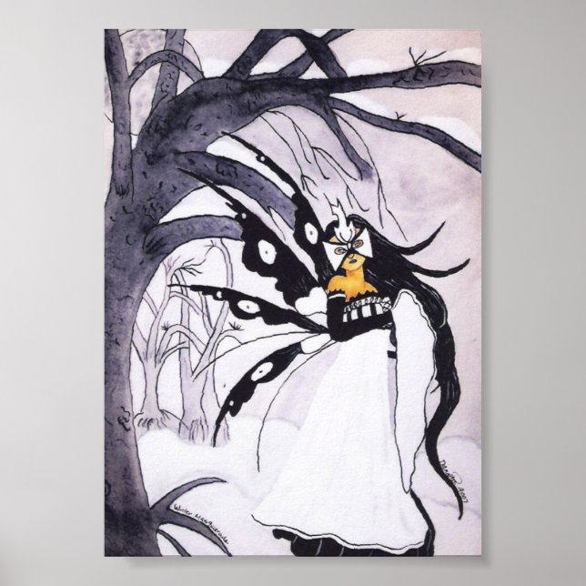 Impresión de mascarada de invierno (Frente)