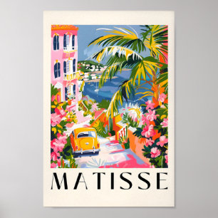 Impresión de Matisse, Poster de pueblo costero, pl