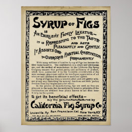 Impresión De Medicamentos Vintados - Jarabe De Hig