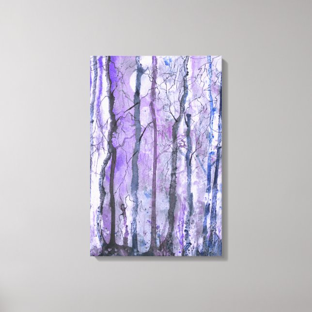 Impresión de medios mixtos Night Wilds (Anverso)